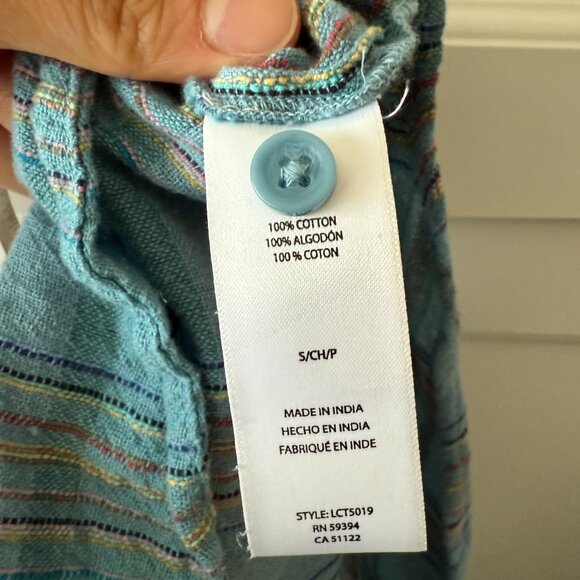 Beachlunchlounge Linen Plaid Shirt - Picture 4 of 4